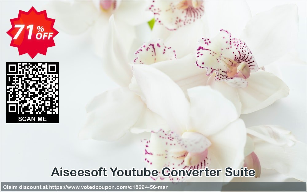 Aiseesoft Youtube Converter Suite Coupon, discount . Promotion: 40% Off for All Products of Aiseesoft