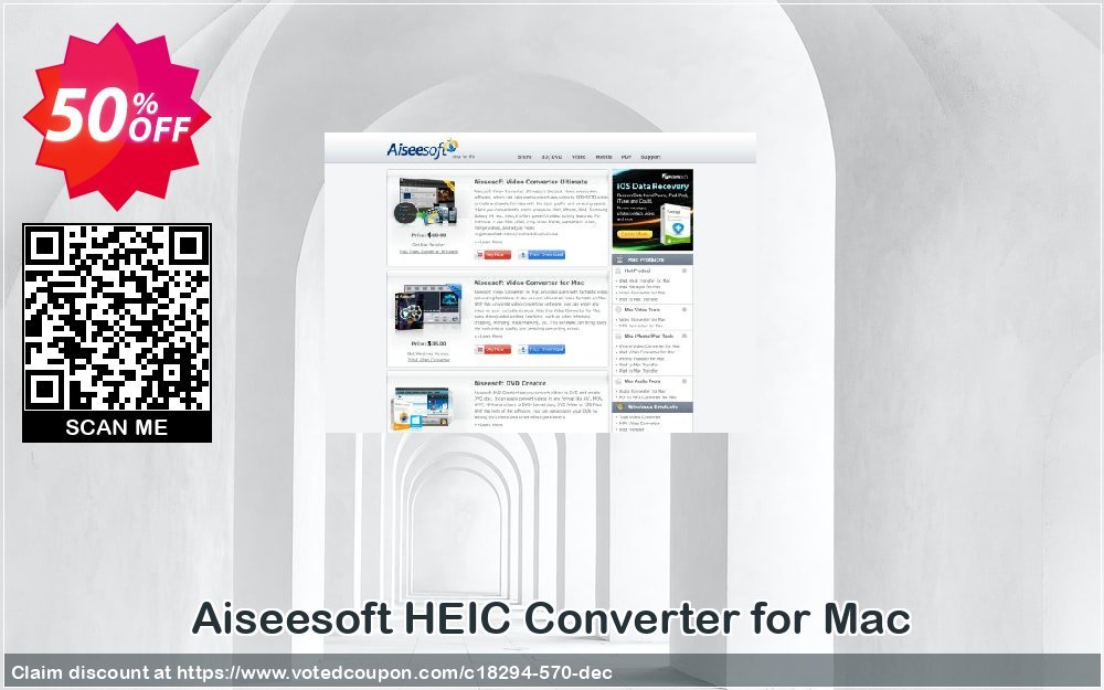 Aiseesoft HEIC Converter for MAC Coupon, discount 40% Aiseesoft. Promotion: 40% Aiseesoft Coupon code