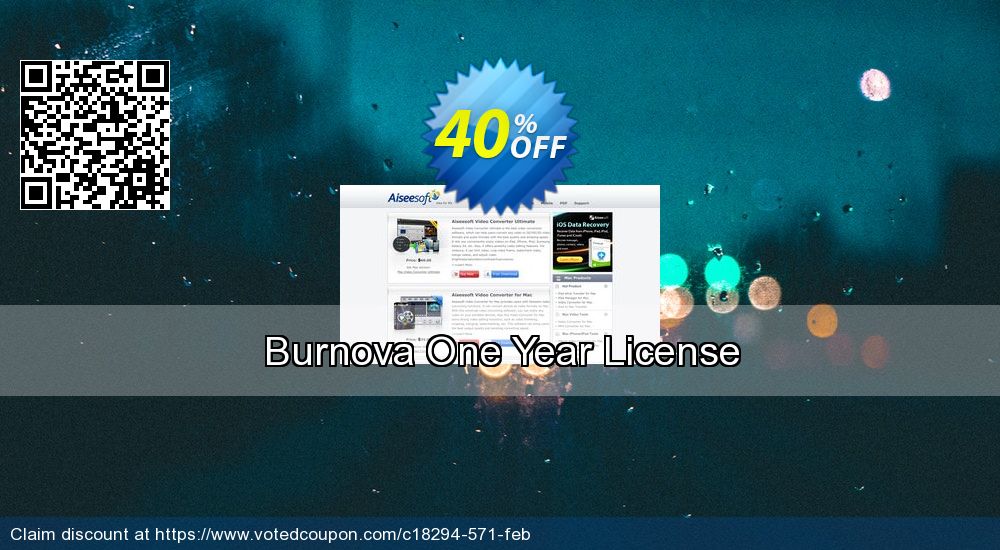 Aiseesoft Burnova Coupon Code Apr 2024, 51% OFF - VotedCoupon