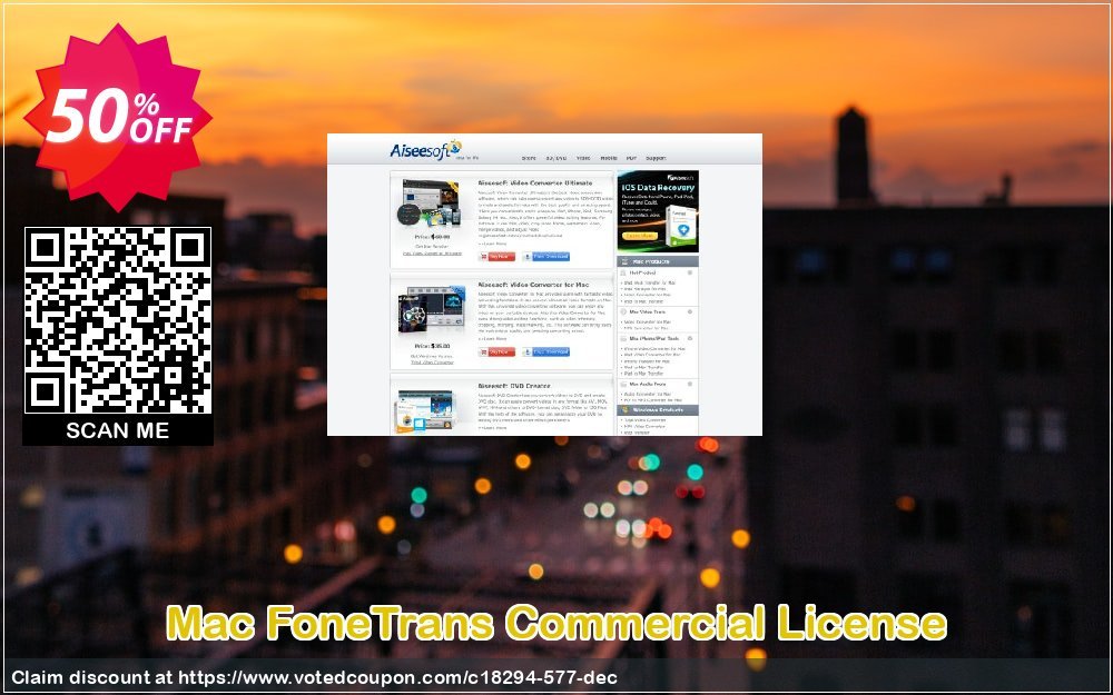 MAC FoneTrans Commercial Plan Coupon Code Apr 2024, 50% OFF - VotedCoupon