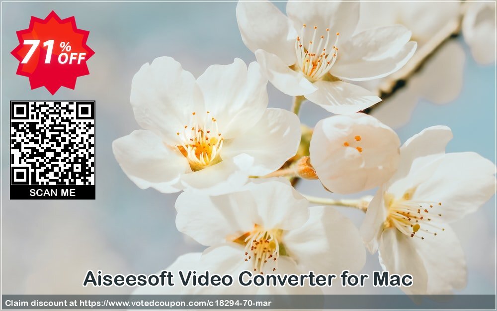 Aiseesoft Video Converter for MAC Coupon Code May 2024, 71% OFF - VotedCoupon