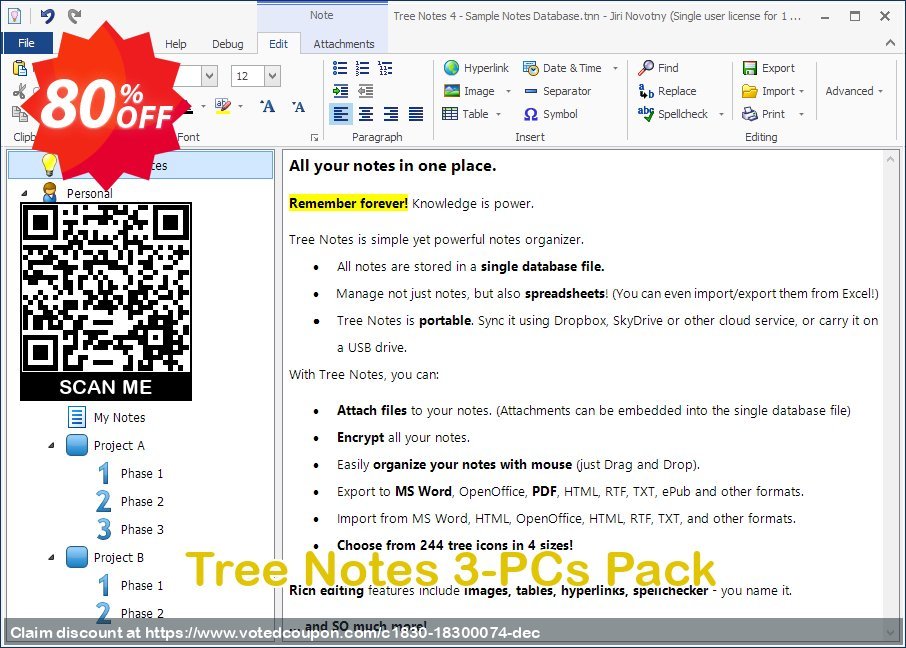 Tree Notes 3-PCs Pack Coupon Code May 2024, 80% OFF - VotedCoupon