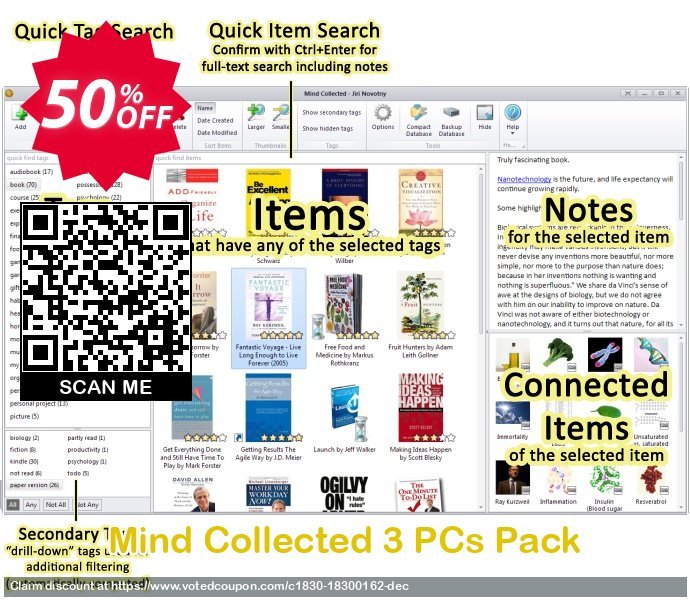 Mind Collected 3 PCs Pack Coupon Code May 2024, 50% OFF - VotedCoupon