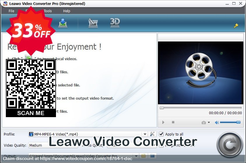 Leawo Video Converter Coupon Code Jun 2023, 33% OFF - VotedCoupon