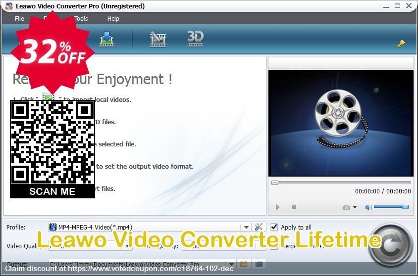 Leawo Video Converter Lifetime Coupon, discount Leawo coupon (18764). Promotion: Leawo discount