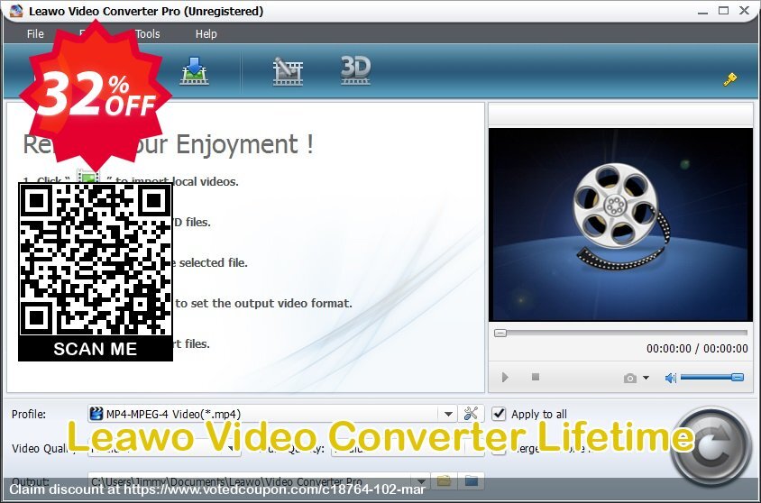 Leawo Video Converter Lifetime Coupon Code Apr 2024, 32% OFF - VotedCoupon