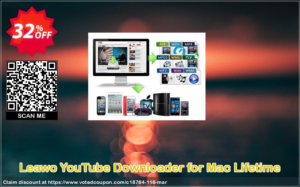 Leawo YouTube Downloader for MAC Lifetime Coupon, discount Leawo coupon (18764). Promotion: Leawo discount