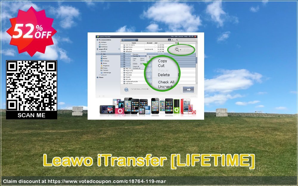 Leawo iTransfer /LIFETIME/ Coupon Code May 2024, 52% OFF - VotedCoupon