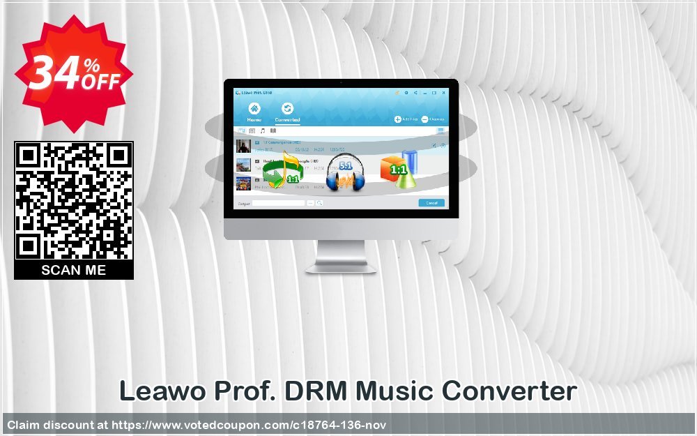 Leawo Prof. DRM Music Converter Coupon Code Apr 2024, 34% OFF - VotedCoupon