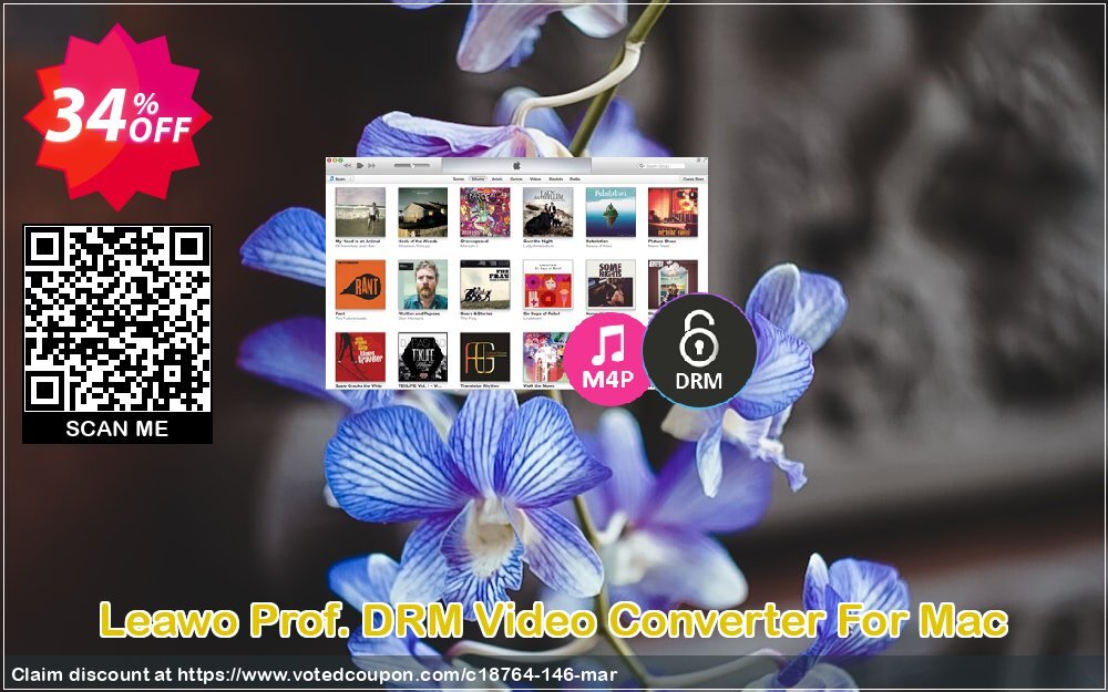 Leawo Prof. DRM Video Converter For MAC Coupon, discount Leawo coupon (18764). Promotion: Leawo discount