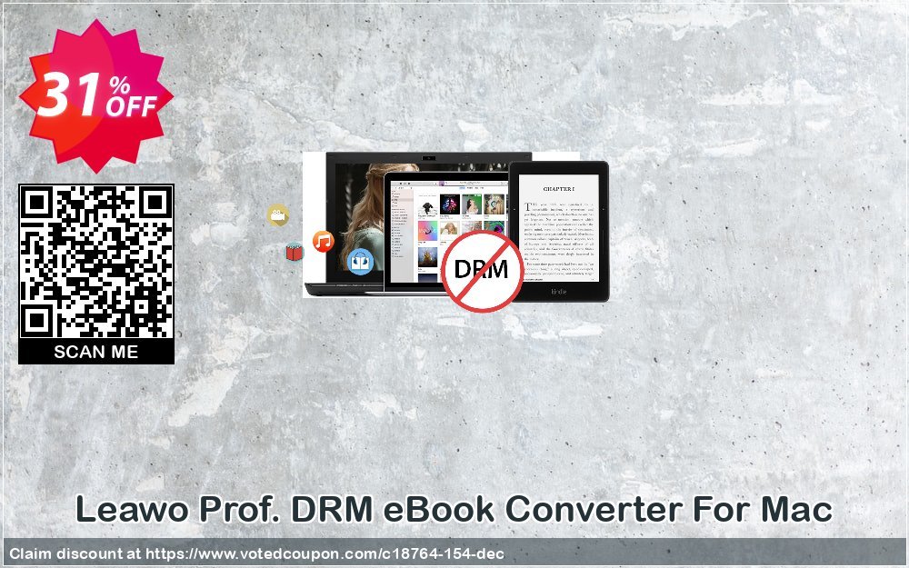 Leawo Prof. DRM eBook Converter For MAC Coupon Code Apr 2024, 31% OFF - VotedCoupon