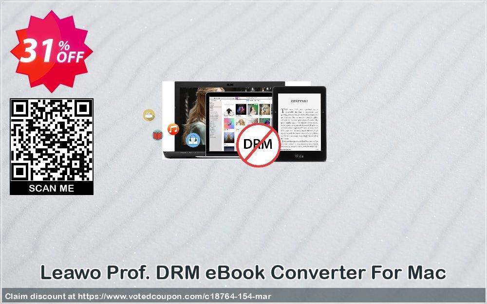 Leawo Prof. DRM eBook Converter For MAC Coupon Code Apr 2024, 31% OFF - VotedCoupon