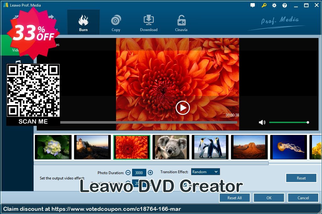 Leawo DVD Creator Coupon, discount Leawo coupon (18764). Promotion: Leawo discount