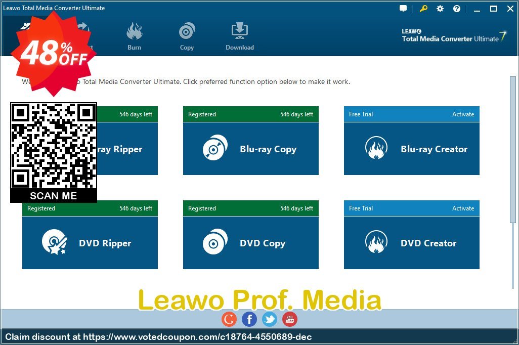 Leawo Prof. Media Coupon Code Jun 2024, 48% OFF - VotedCoupon