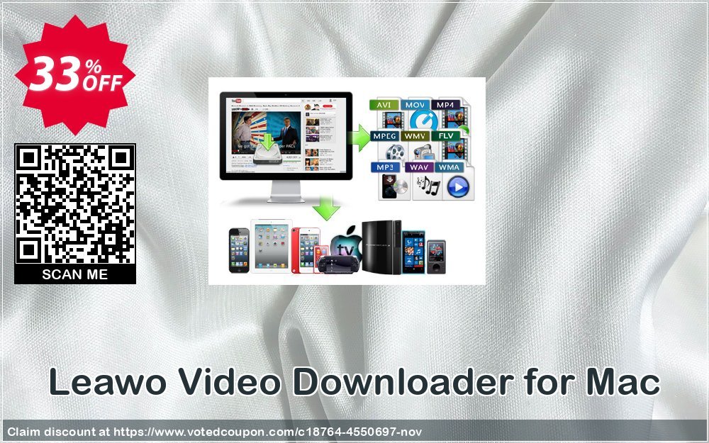 Leawo Video Downloader for MAC Coupon Code Apr 2024, 33% OFF - VotedCoupon