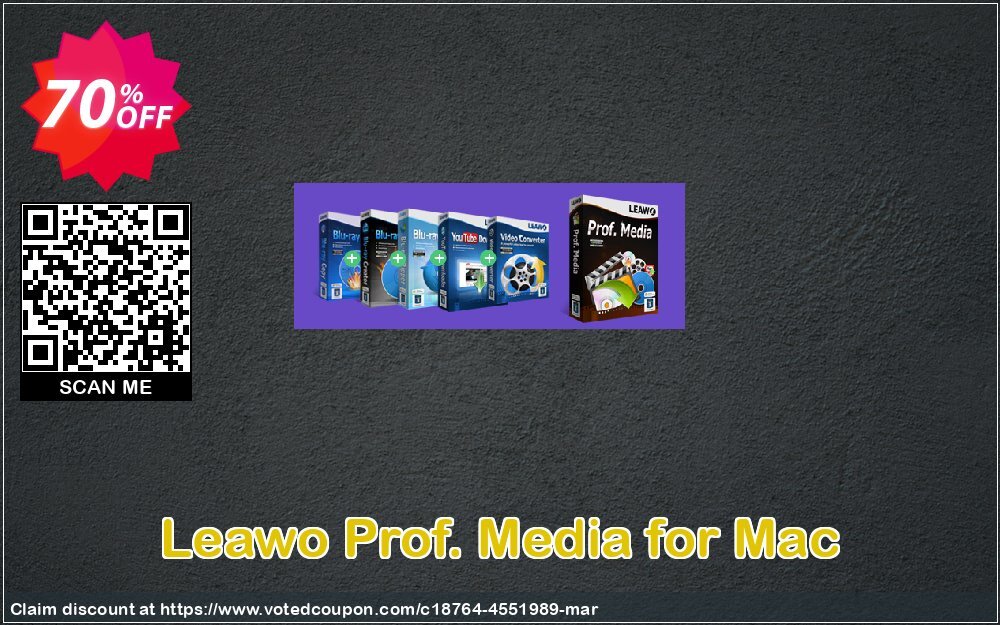 Leawo Prof. Media for MAC Coupon Code Apr 2024, 70% OFF - VotedCoupon