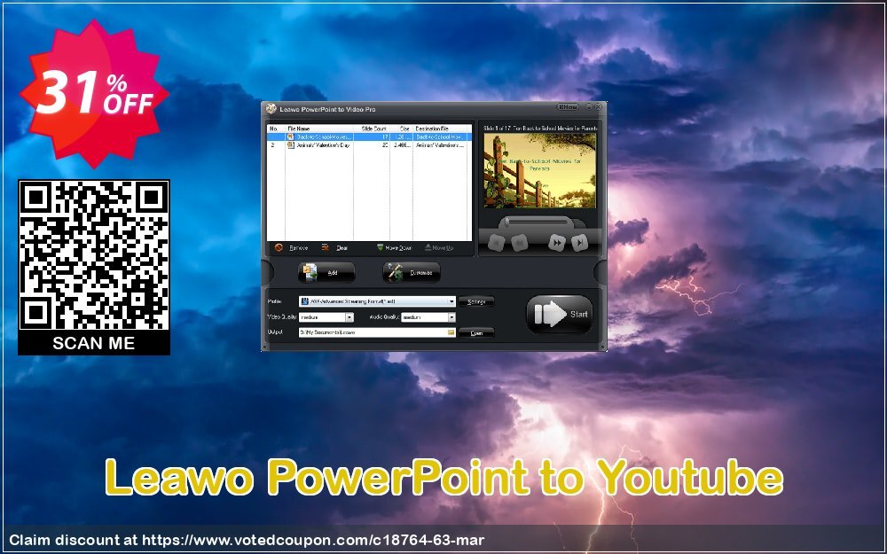 Leawo PowerPoint to Youtube Coupon, discount Leawo coupon (18764). Promotion: Leawo discount