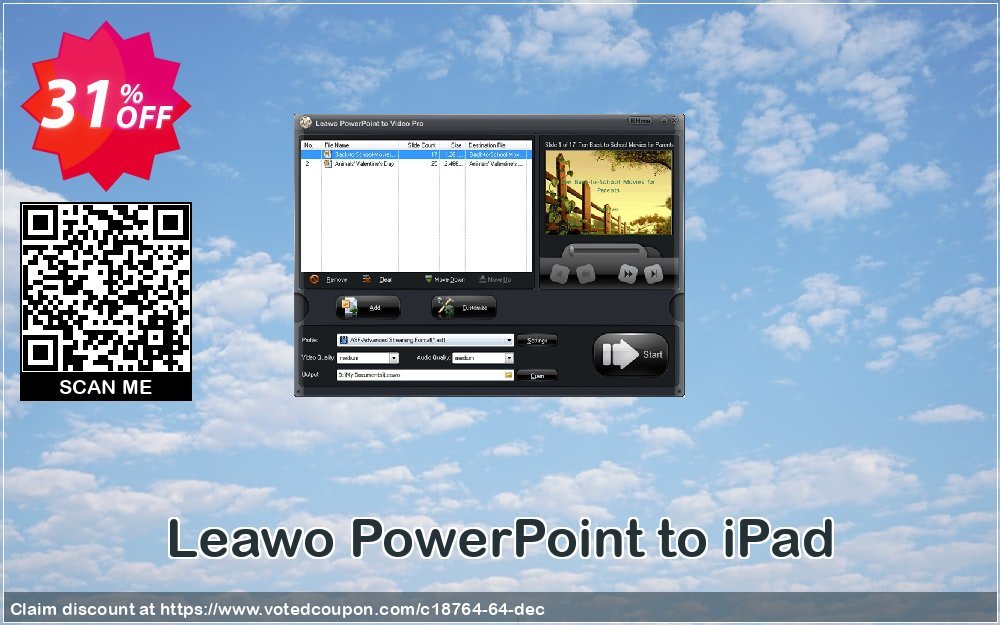 Leawo PowerPoint to iPad Coupon Code Apr 2024, 31% OFF - VotedCoupon