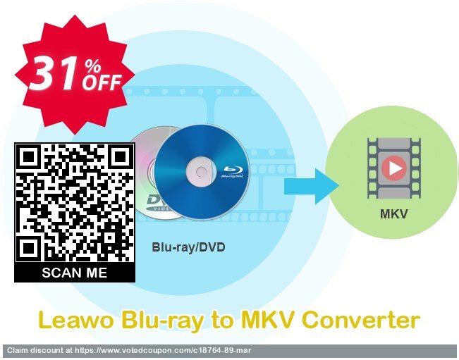 Leawo Blu-ray to MKV Converter Coupon Code May 2024, 31% OFF - VotedCoupon