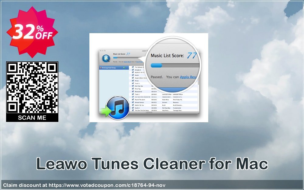 Leawo Tunes Cleaner for MAC Coupon Code Apr 2024, 32% OFF - VotedCoupon