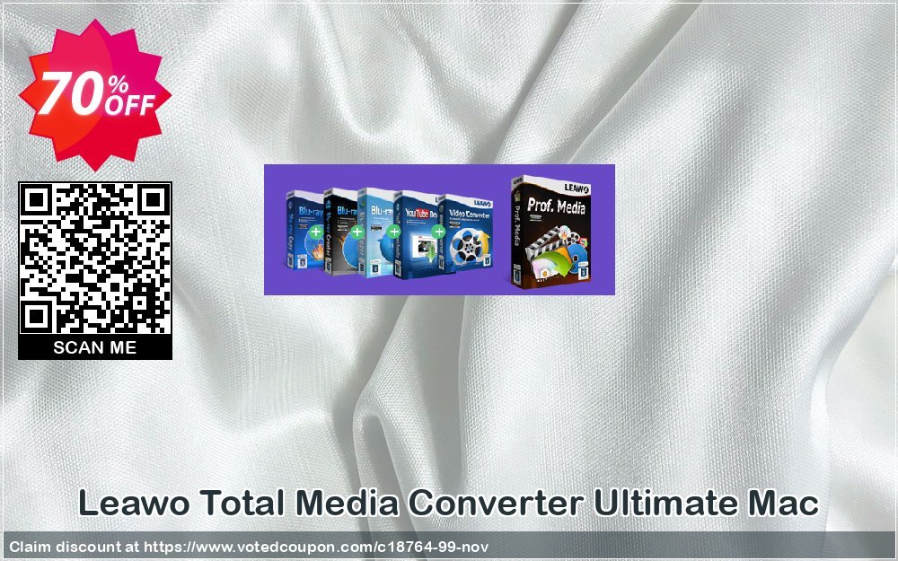 Leawo Total Media Converter Ultimate MAC Coupon Code Apr 2024, 70% OFF - VotedCoupon