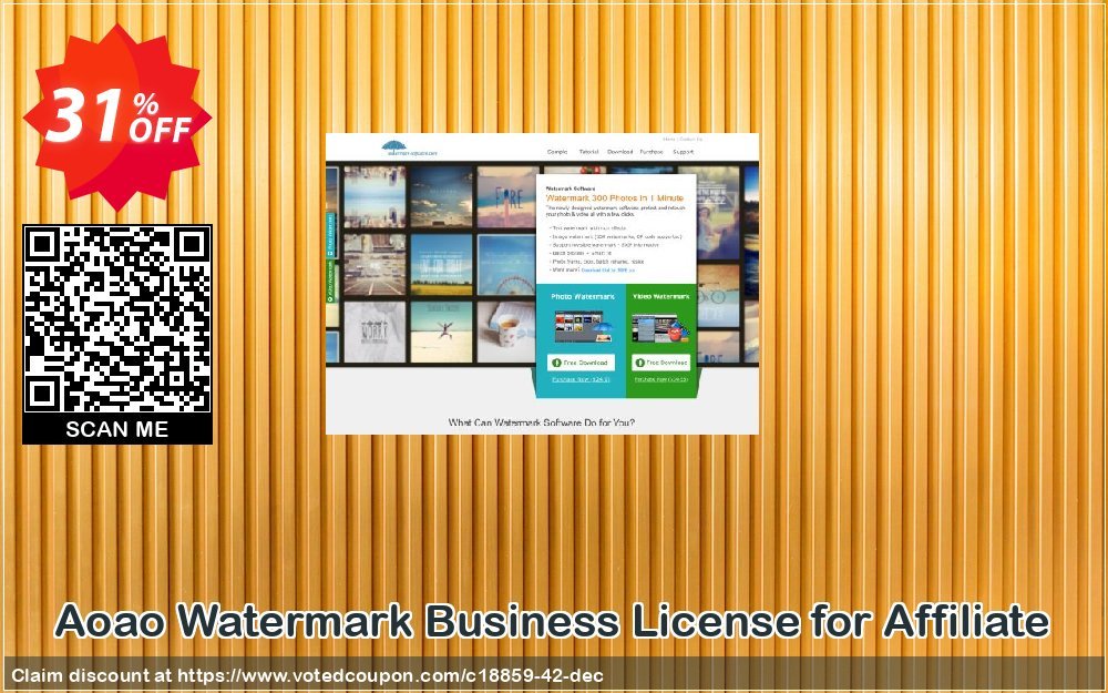 Aoao Watermark Business Plan for Affiliate Coupon Code Apr 2024, 31% OFF - VotedCoupon