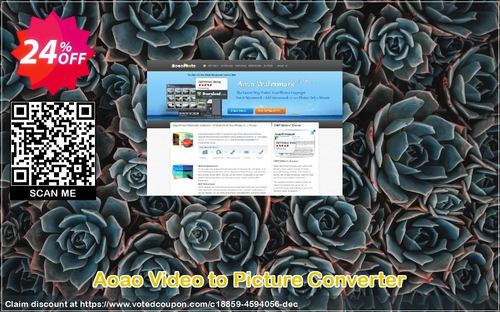 Aoao Video to Picture Converter Coupon, discount Aoao Video to Picture Converter best deals code 2024. Promotion: best deals code of Aoao Video to Picture Converter 2024