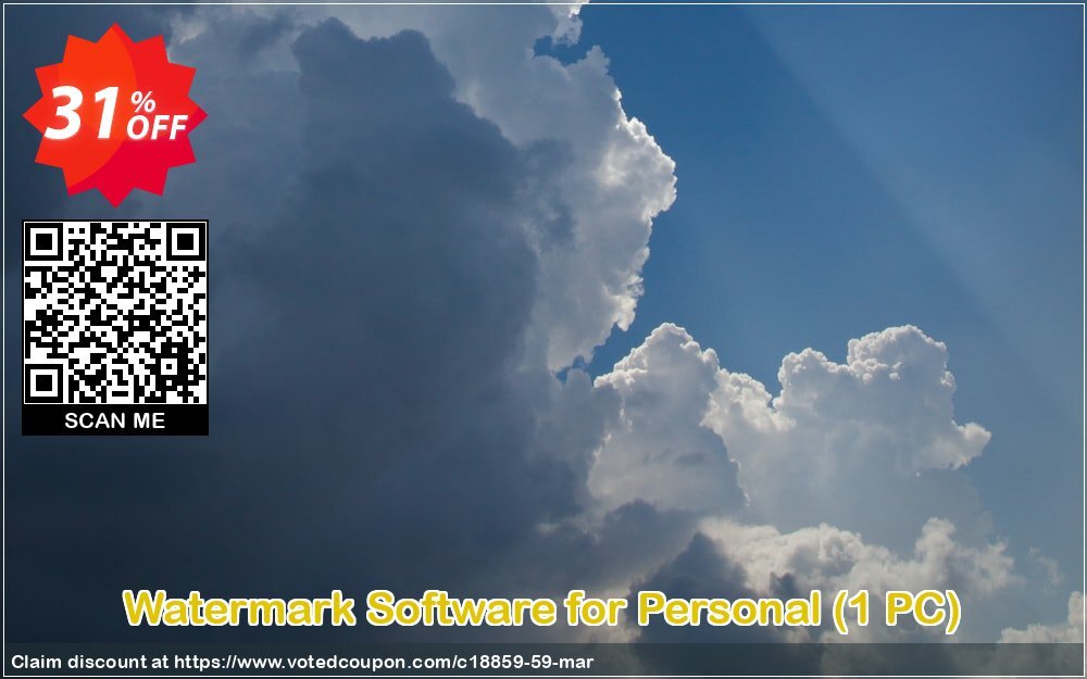 Watermark Software for Personal, 1 PC  Coupon Code Apr 2024, 31% OFF - VotedCoupon