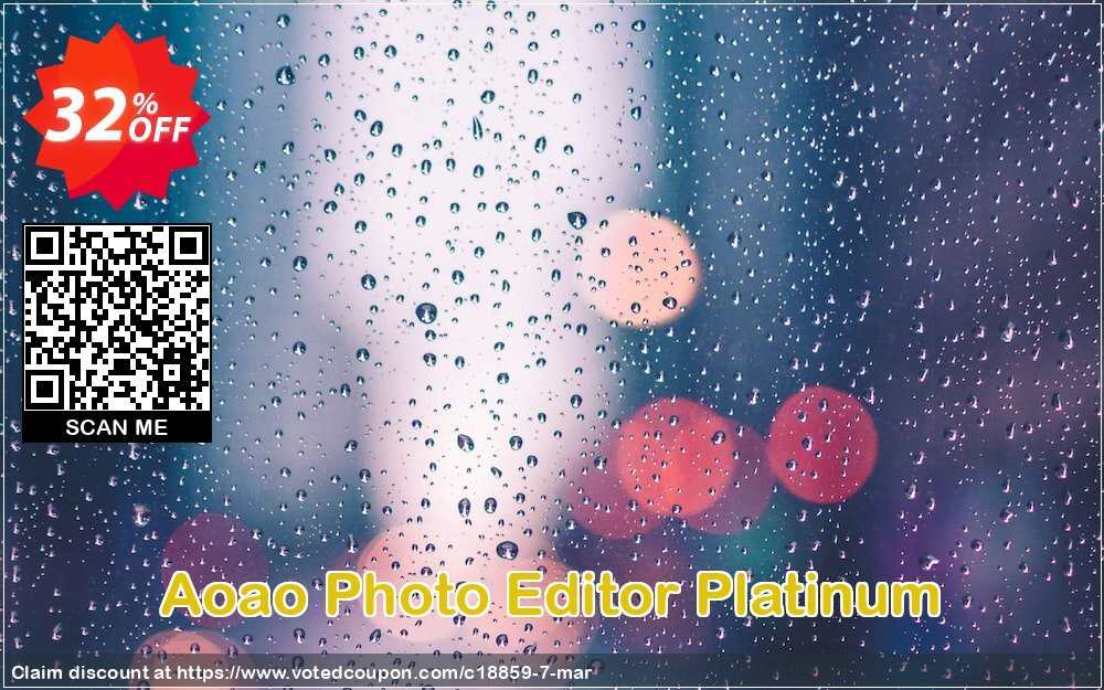 Aoao Photo Editor Platinum Coupon Code May 2024, 32% OFF - VotedCoupon