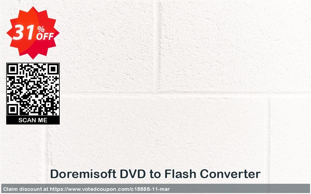 Doremisoft DVD to Flash Converter Coupon Code May 2024, 31% OFF - VotedCoupon