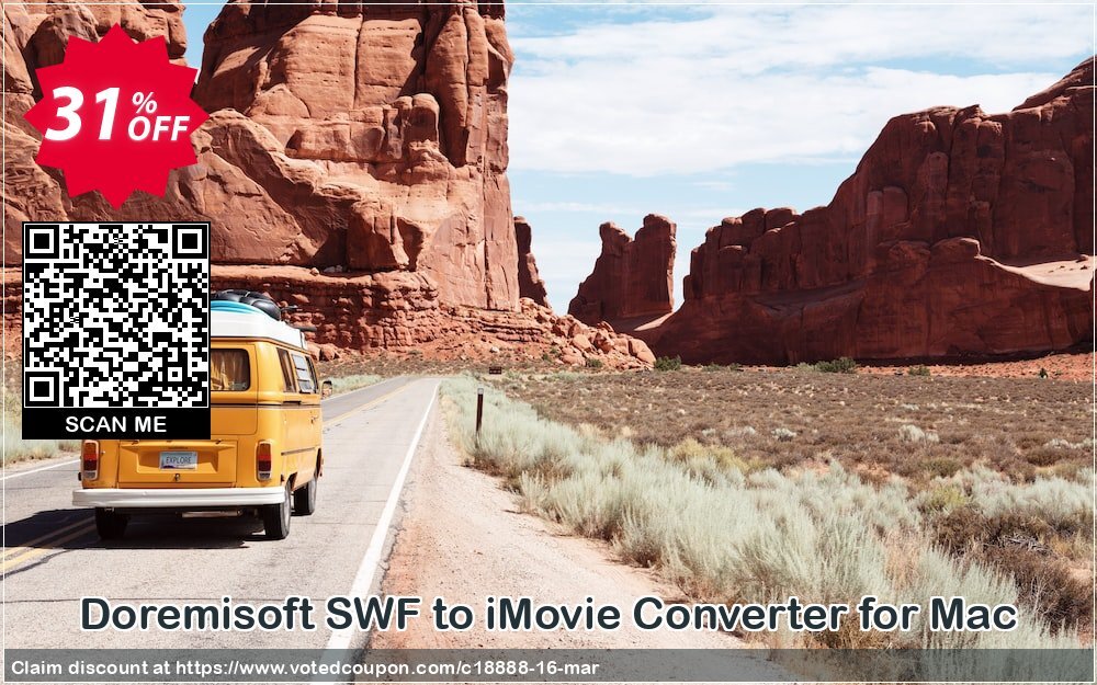 Doremisoft SWF to iMovie Converter for MAC Coupon Code Apr 2024, 31% OFF - VotedCoupon