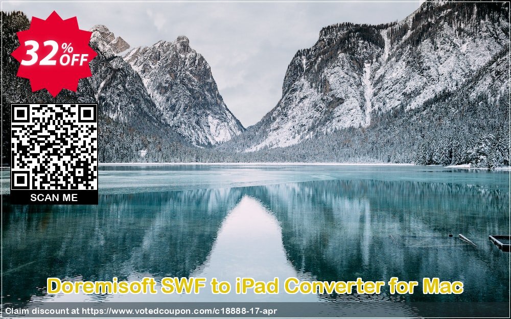 Doremisoft SWF to iPad Converter for MAC Coupon, discount Doremisoft Software promotion (18888). Promotion: Doremisoft Software coupon