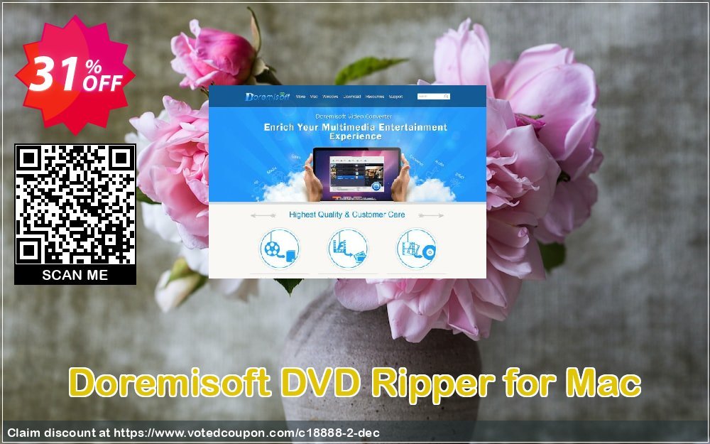 Doremisoft DVD Ripper for MAC Coupon Code Apr 2024, 31% OFF - VotedCoupon