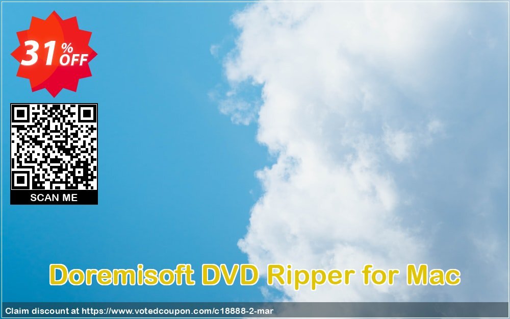 Doremisoft DVD Ripper for MAC Coupon Code Apr 2024, 31% OFF - VotedCoupon