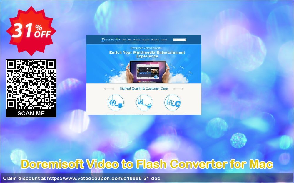 Doremisoft Video to Flash Converter for MAC Coupon Code Apr 2024, 31% OFF - VotedCoupon