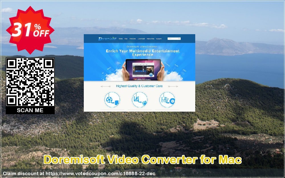 Doremisoft Video Converter for MAC Coupon, discount Doremisoft Software promotion (18888). Promotion: Doremisoft Software coupon