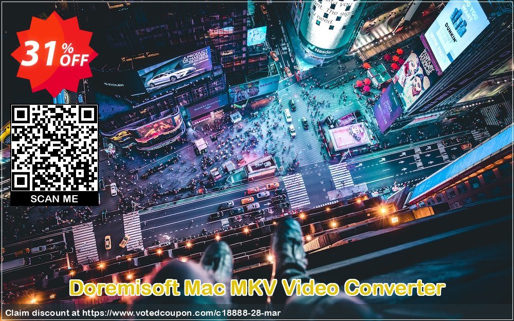 Doremisoft MAC MKV Video Converter Coupon, discount Doremisoft Software promotion (18888). Promotion: Doremisoft Software coupon