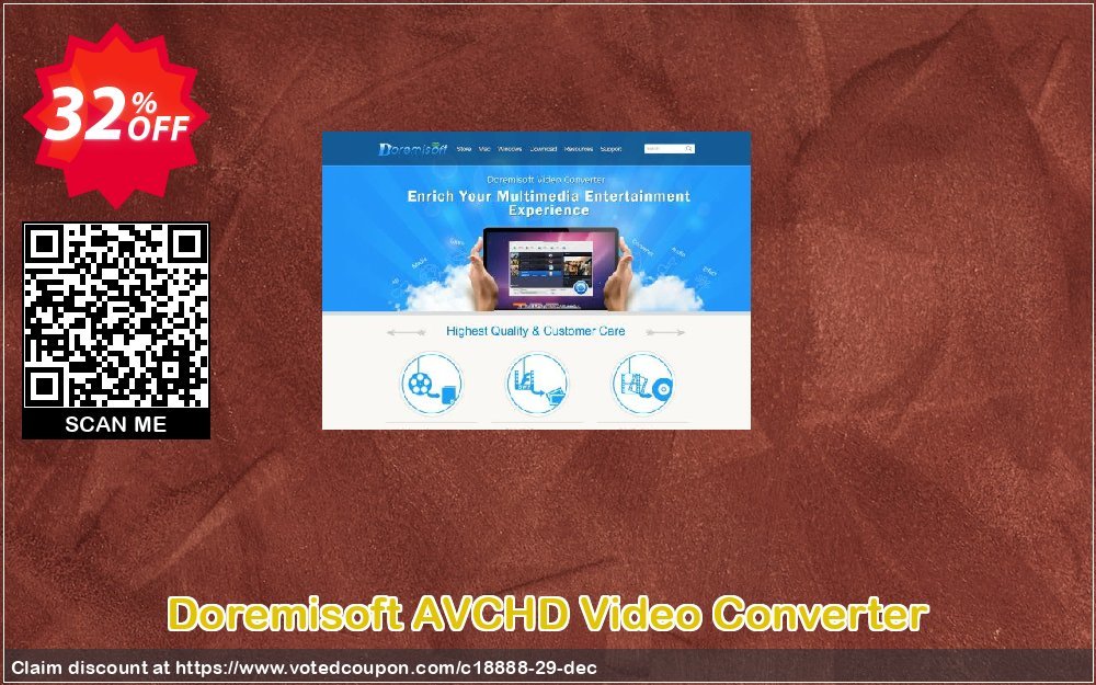 Doremisoft AVCHD Video Converter Coupon Code May 2024, 32% OFF - VotedCoupon