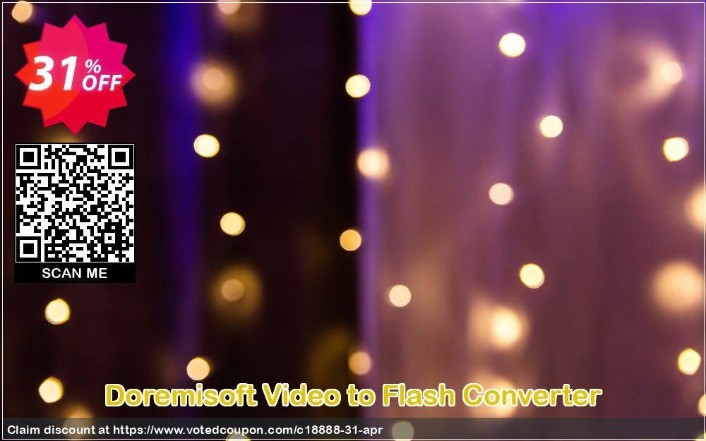 Doremisoft Video to Flash Converter Coupon Code May 2024, 31% OFF - VotedCoupon