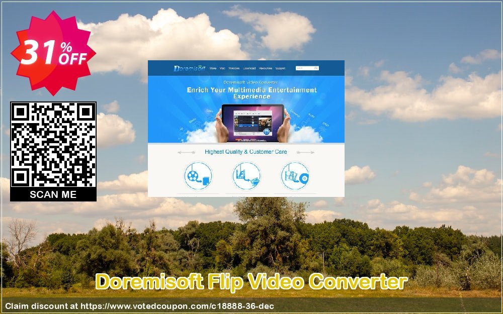 Doremisoft Flip Video Converter Coupon Code Apr 2024, 31% OFF - VotedCoupon