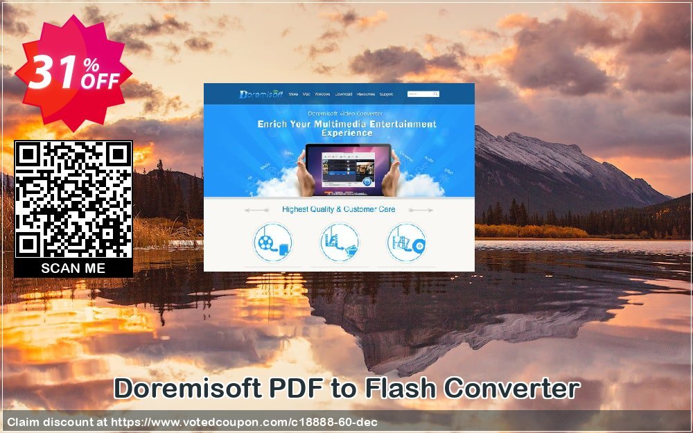 Doremisoft PDF to Flash Converter Coupon Code Apr 2024, 31% OFF - VotedCoupon