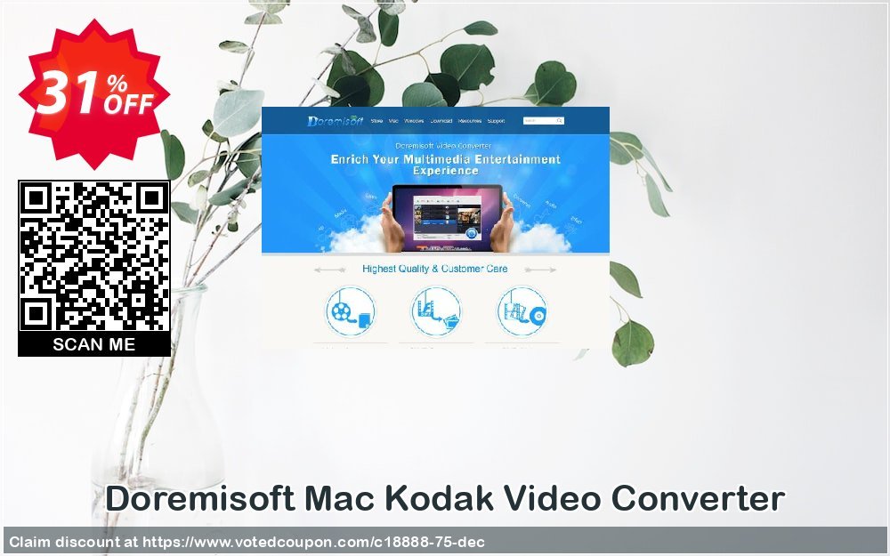 Doremisoft MAC Kodak Video Converter Coupon, discount Doremisoft Software promotion (18888). Promotion: Doremisoft Software coupon
