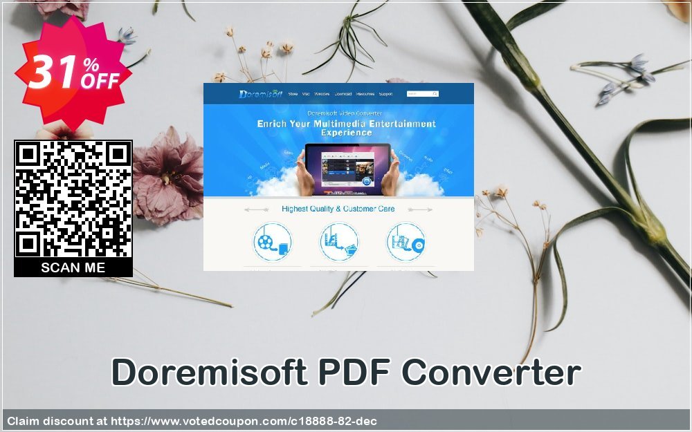Doremisoft PDF Converter Coupon, discount Doremisoft Software promotion (18888). Promotion: Doremisoft Software coupon