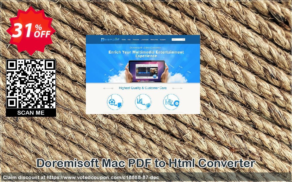 Doremisoft MAC PDF to Html Converter Coupon, discount Doremisoft Software promotion (18888). Promotion: Doremisoft Software coupon