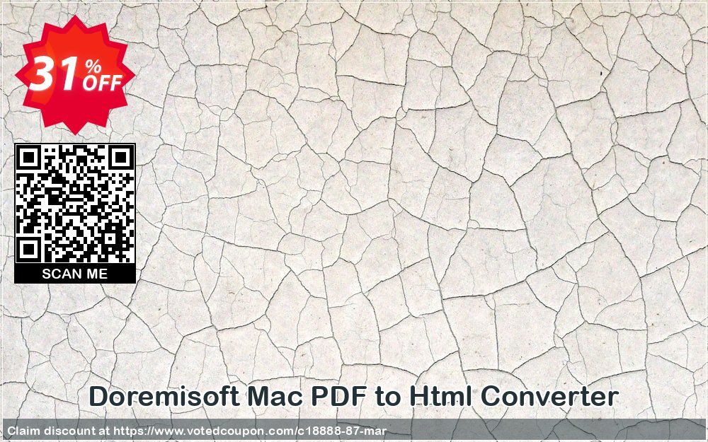 Doremisoft MAC PDF to Html Converter Coupon Code Apr 2024, 31% OFF - VotedCoupon