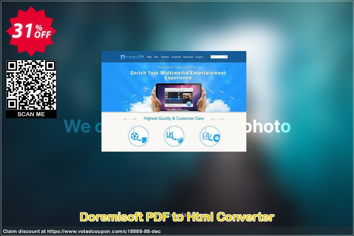 Doremisoft PDF to Html Converter Coupon, discount Doremisoft Software promotion (18888). Promotion: Doremisoft Software coupon