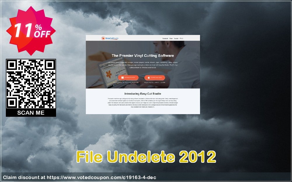 File Undelete 2012 Coupon, discount easycutstudio coupon 19163. Promotion: easycutstudio coupon codes 19163
