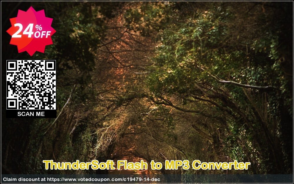ThunderSoft Flash to MP3 Converter Coupon Code Apr 2024, 24% OFF - VotedCoupon