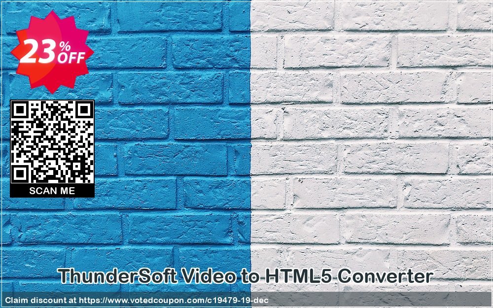ThunderSoft Video to HTML5 Converter Coupon Code Apr 2024, 23% OFF - VotedCoupon