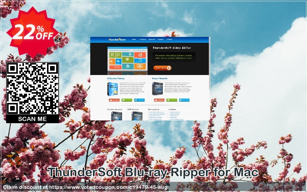 ThunderSoft Blu-ray Ripper for MAC Coupon Code Apr 2024, 22% OFF - VotedCoupon